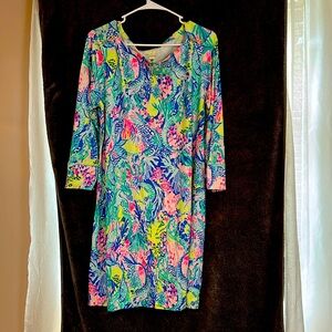 Lilly Pulitzer Sophie Dress in Mermaid Cove EUC
